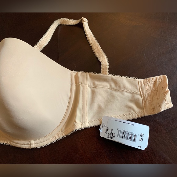 Freya Deco Moulded Underwire Strapless Bra, Nude, 32G (UK)/32I (US), NWT - Picture 3 of 6